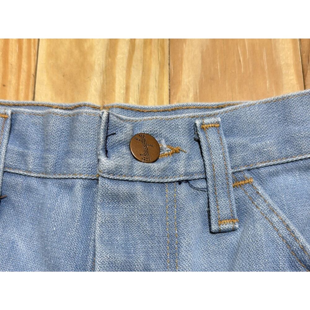 Wrangler Light Blue High-Rise Skinny-to-Flare Jeans - Picture 4 of 11